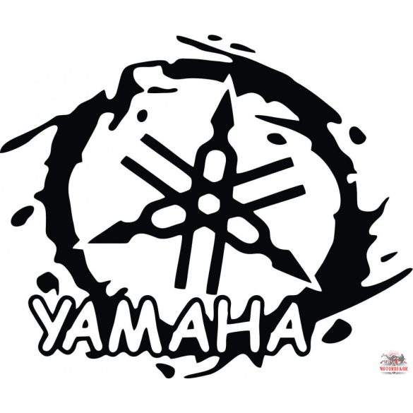 Díszes Yamaha embléma matrica