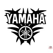 Yamaha logó és felirat matrica